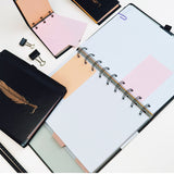 Planner Fichário Pena A5 - Linha Noir