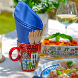 Caneca Mug Egan Italy Paese Mio 430 ml - Vermelha
