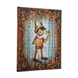 Caderno Paperblanks Pinocchio Capa Dura Ultra - Pautado