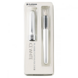 Caneta Plaisir Fountain Platinum 0.3 mm - Ice White