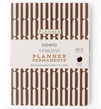 Planner Permanente Cicero Planejamento Office Mensal 19x25cm - Revista - Veredas Marrom