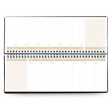 Planner Wire Semanal Desk Gold - Linha Metallic