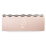 Planner Wire Semanal Desk Rose Gold - Linha Metallic