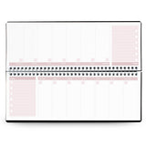 Planner Wire Semanal Desk Rose Gold - Linha Metallic