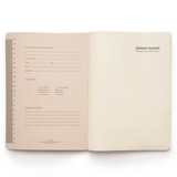 Planner Permanente Cicero Planejamento Office Mensal 19x25cm - Revista - Clássica Vermelha 