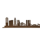Escultura em Chapa de Ferro - Skyline de São Paulo - Patrícia Maranhão
