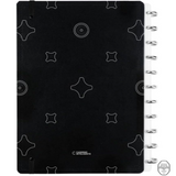 Caderno de Disco Caderno Inteligente Grande Capa Dura Black by Crystals Swarovski  - Pautado e Liso