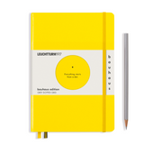 Caderno Leuchtturm1917 Bauhaus Edition (A5) Capa Dura Amarela - Pontilhado