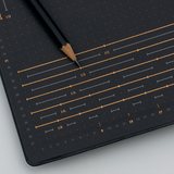 Caderno Leuchtturm1917 Bullet Journal Edition 2 (A5) Capa Dura Preto - Pontilhado