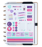 Caderno de Disco Caderno Inteligente Médio Capa Dura Cappuccino - Pautado e Liso