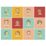 Porta-Copos Faces Anna Cunha