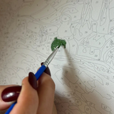 Kit Sinoart Tela de Pintura Numerada - Balões Mágicos