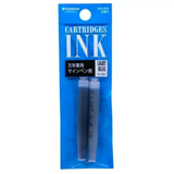 Cartucho para Caneta Tinteiro Platinum - Plaisir Fountain - Tinta Azul Escuro 