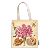 Paperblanks Canvas Tote Bag Pink Carnation