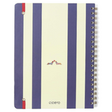 Caderno Universitário Cicero Wire-o 21x28cm - Praia Barraca - 1 Matéria / Pautado 