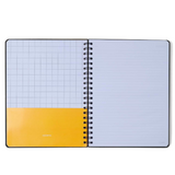 Caderno Universitário Cicero Wire-o 21x28cm - Praia Barraca - 1 Matéria / Pautado 