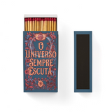 Caixa de Fósforos Allumettes Quadra - O Universo Sempre Escuta - Nicole Bustamante