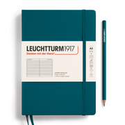 Caderno Leuchtturm1917 (A5) Capa Dura Verde Pacífico - Pautado