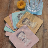 Porta-Copos Faces Anna Cunha