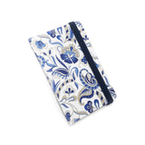 Caderno de Bolso – Floral Azul