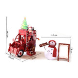 Cartão Merry Christmas - Linha Pop-up