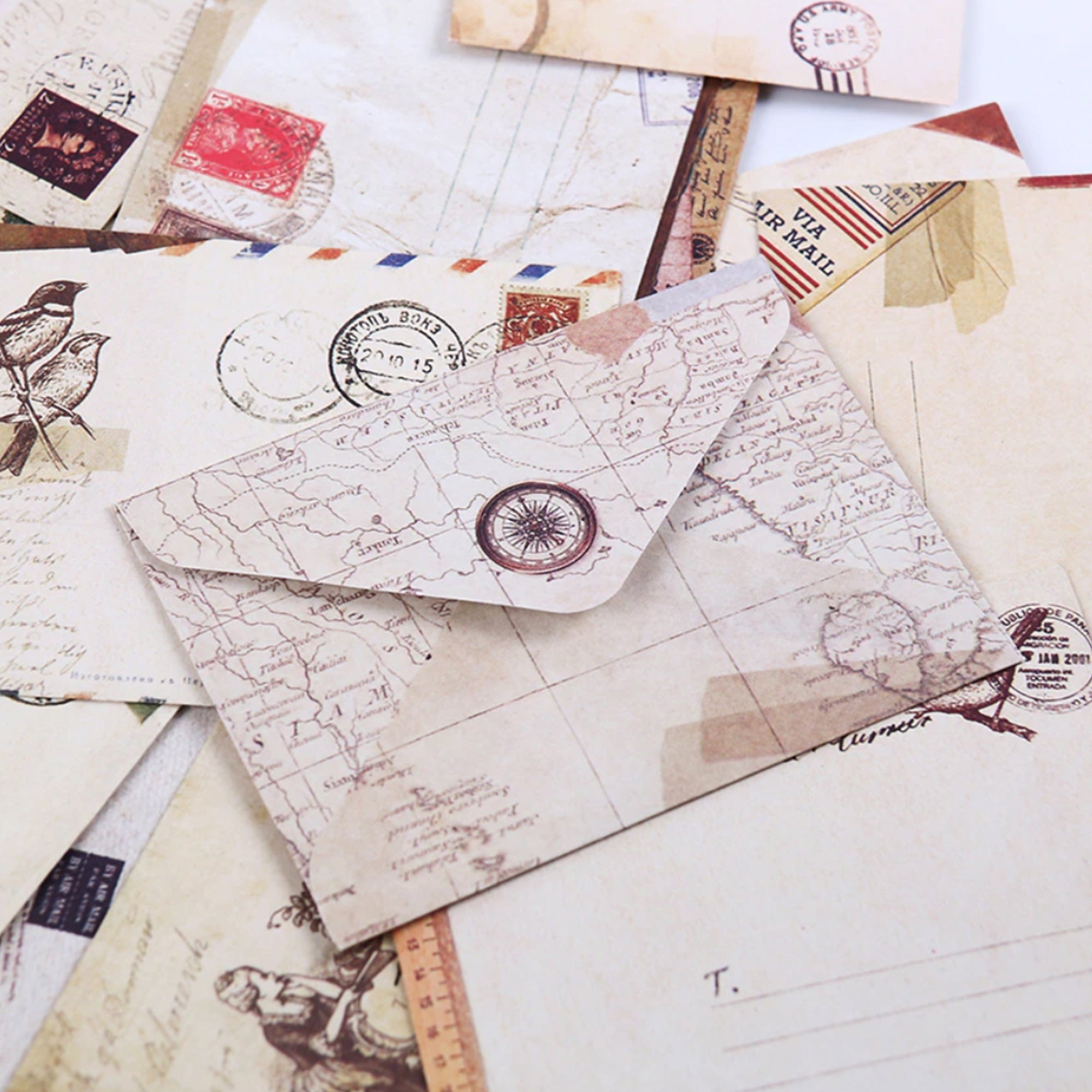 Mini Envelopes – Estilo Vintage
