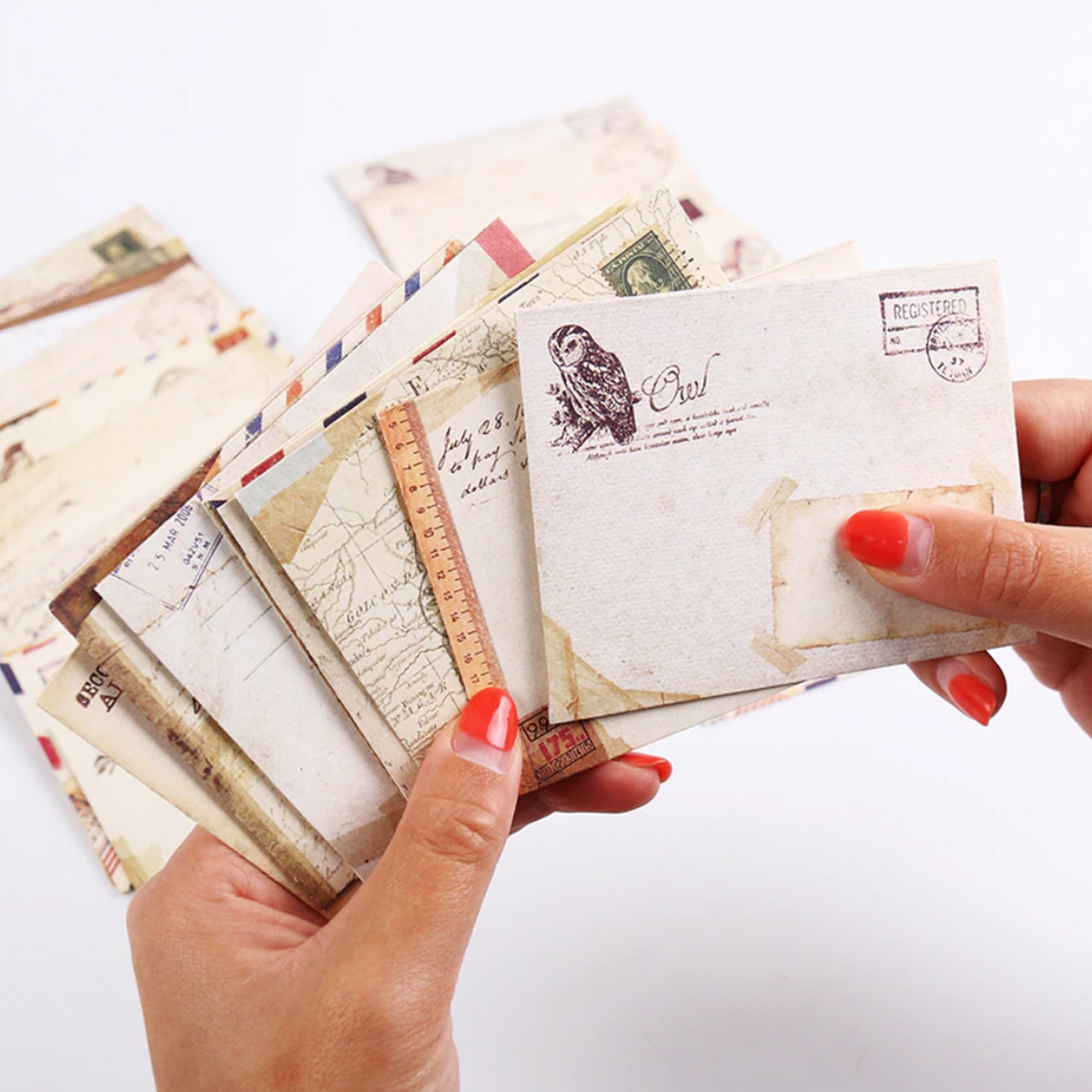 Mini Envelopes – Estilo Vintage