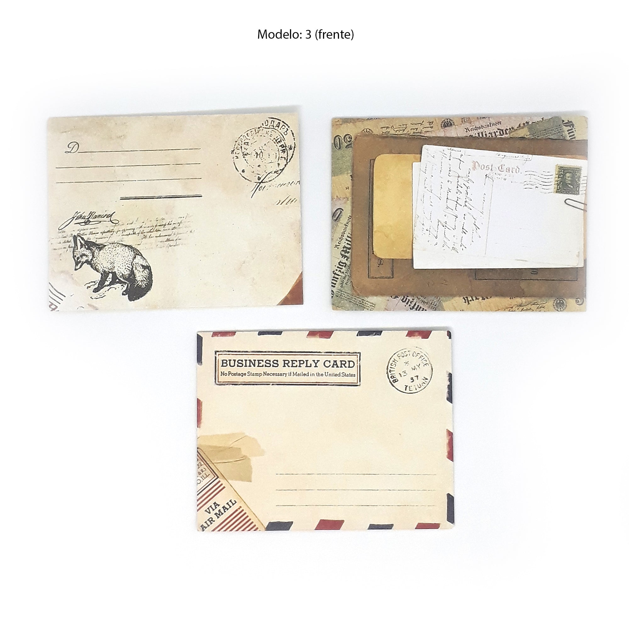 Mini Envelopes – Estilo Vintage
