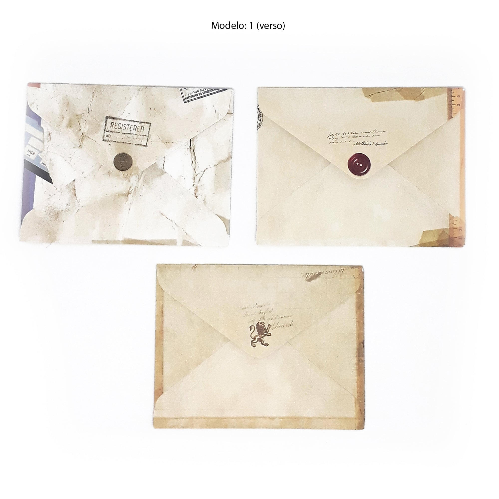 Mini Envelopes – Estilo Vintage