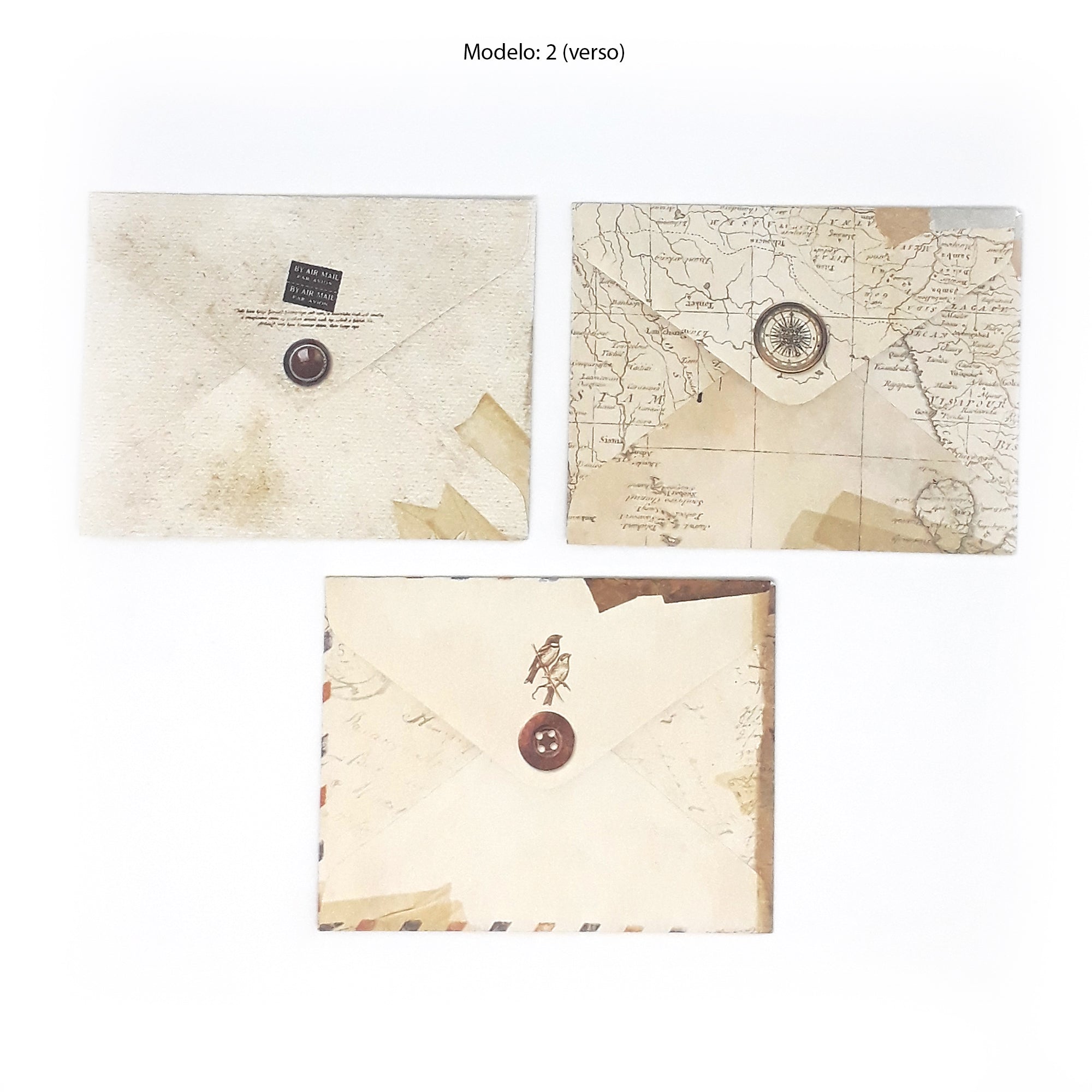 Mini Envelopes – Estilo Vintage