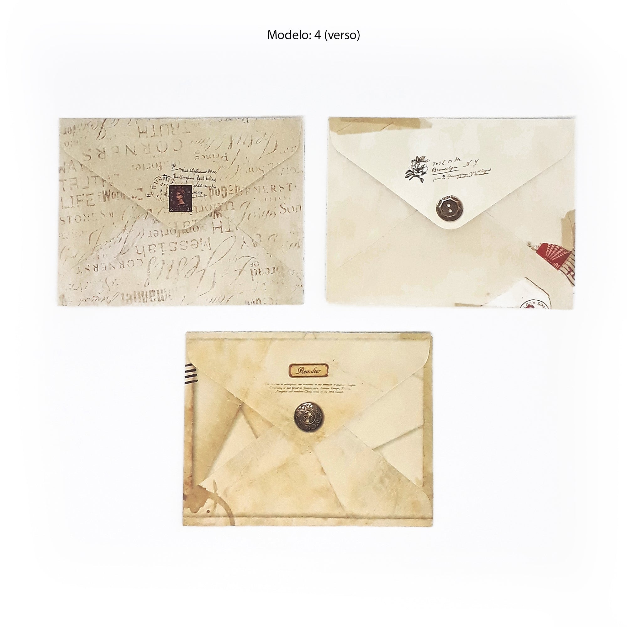 Mini Envelopes – Estilo Vintage