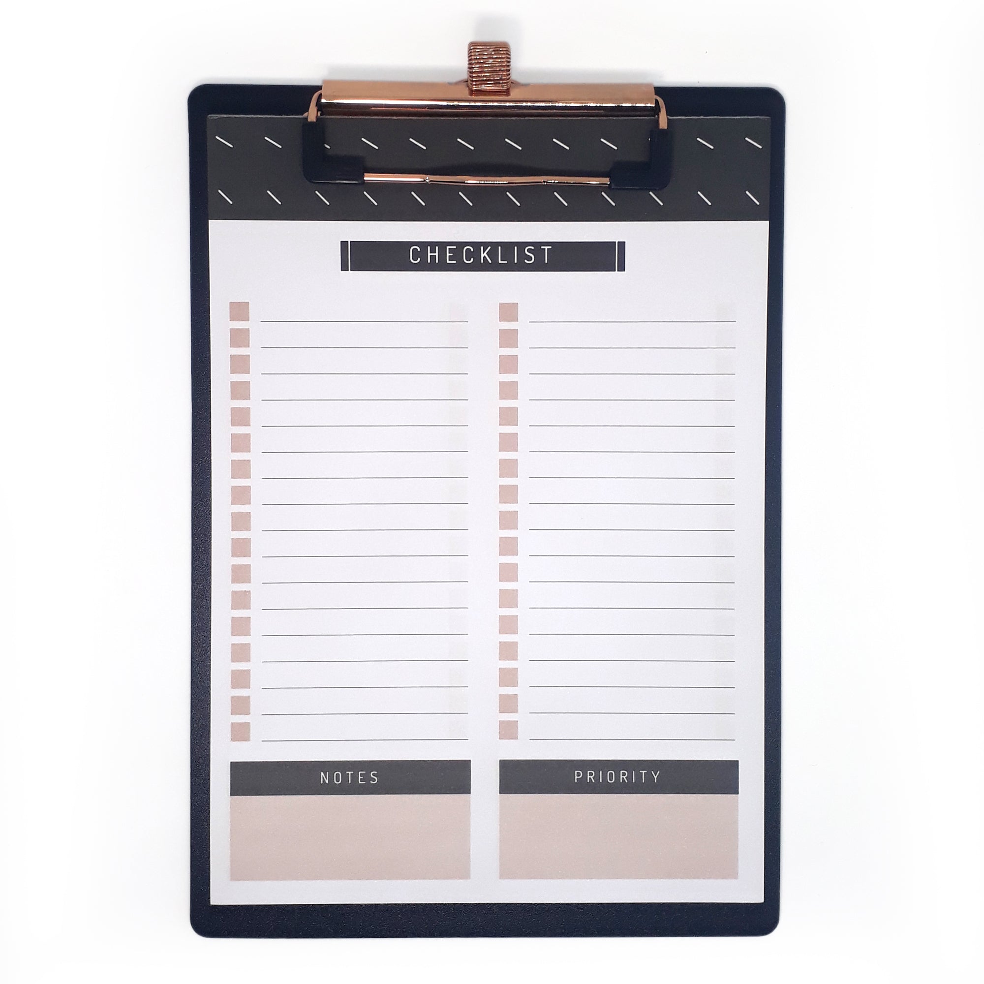 Bloco Checklist A5 – Linha Noir