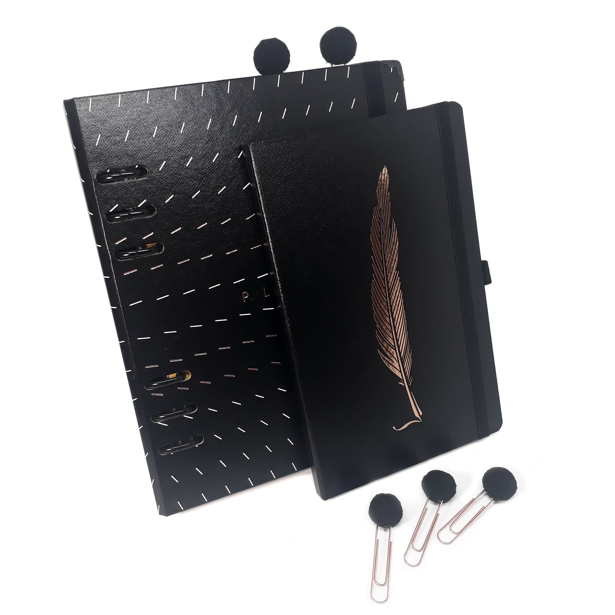 Clips Pompom Preto