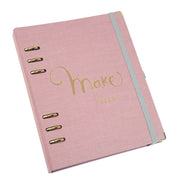 Agenda Fichário Premium A5 - Linha Cotton Rose